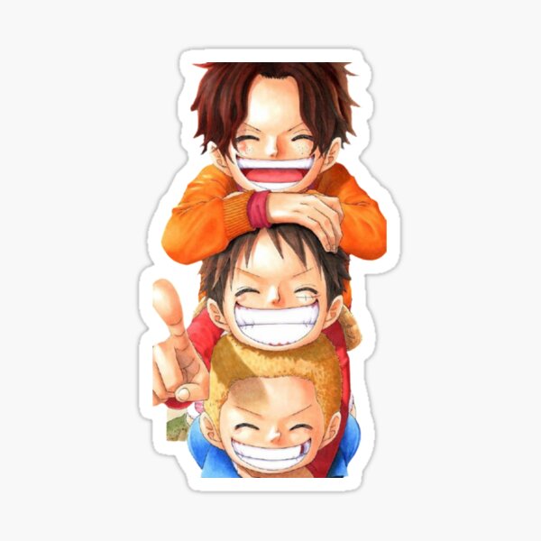 one piece gold chibi Sticker by joy-boy92