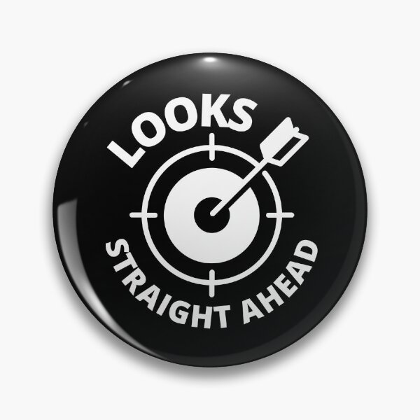 Item preview, Looks Straight Ahead (White) designed and sold by Printshac.