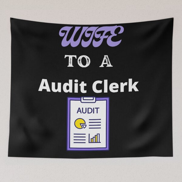 Item preview, Wife To An Audit Clerk designed and sold by SolSel ⭐⭐⭐⭐⭐.