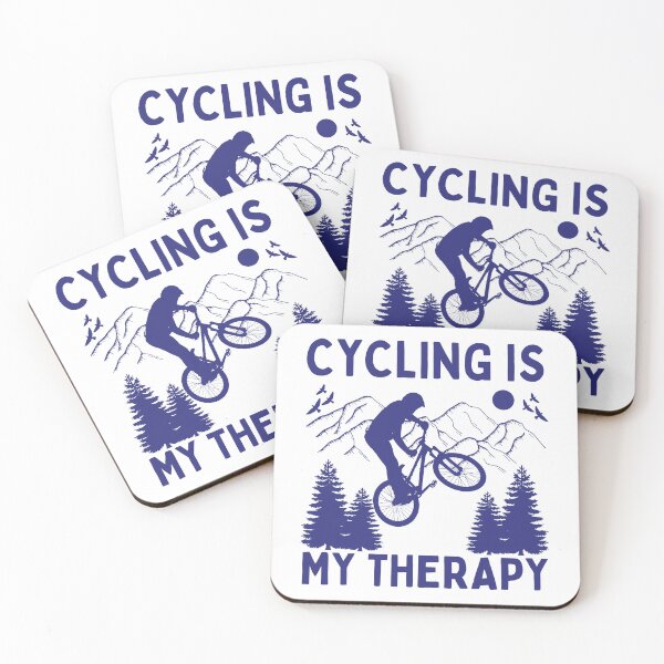 Item preview, cycling is my therapy  designed and sold by uranus1store.