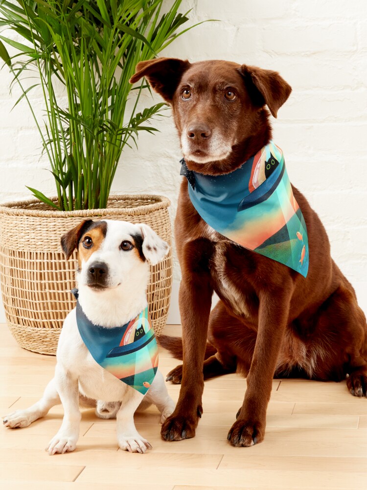 Alternate view of The Purrfect Alien Pet Bandana