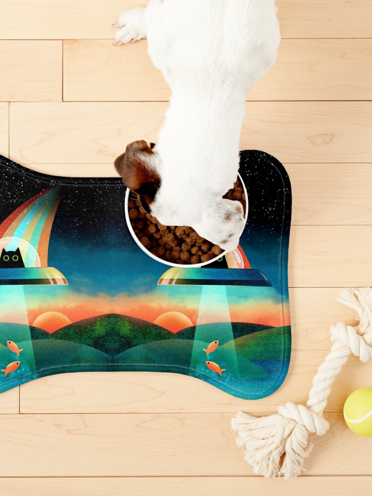 Alternate view of The Purrfect Alien Pet Mat