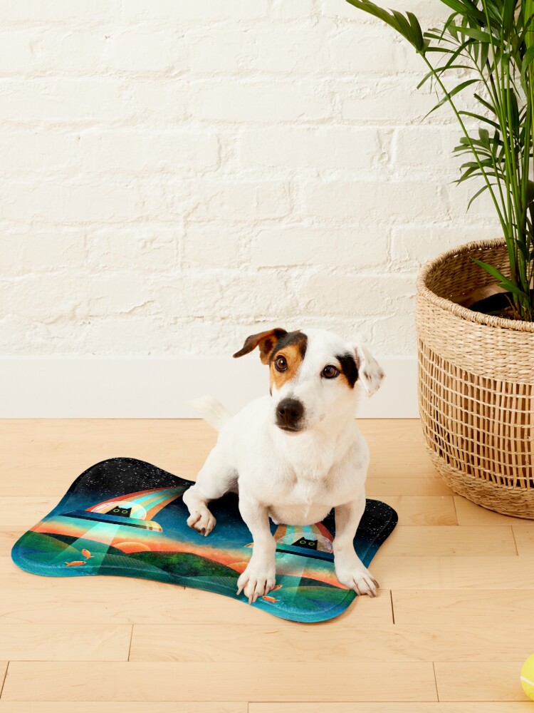 Alternate view of The Purrfect Alien Pet Mat