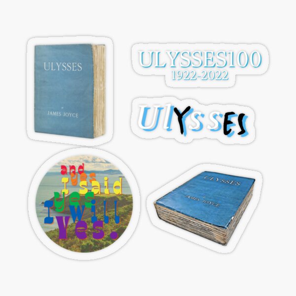 Ulysses 100 Centenary Sticker Pack Transparent Sticker