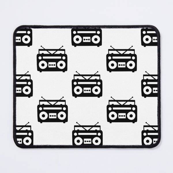 Item preview, Simple Boombox Ghetto Blaster - Black designed and sold by tapeisdamessage.