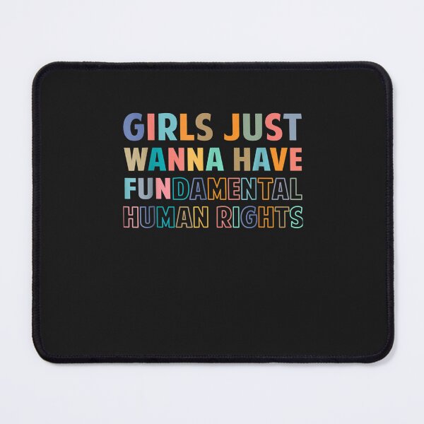 Item preview, Girls Just Want to Have Fundamental Human Rights Feminist Classic T-Shirt designed and sold by ManuelaSchaller.