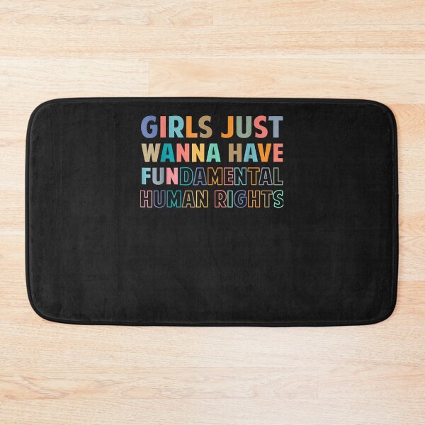 Item preview, Girls Just Want to Have Fundamental Human Rights Feminist Classic T-Shirt designed and sold by ManuelaSchaller.