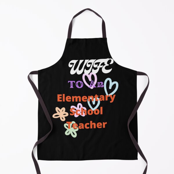 Item preview, Wife To A Elementary School Teacher designed and sold by SolSel ⭐⭐⭐⭐⭐.
