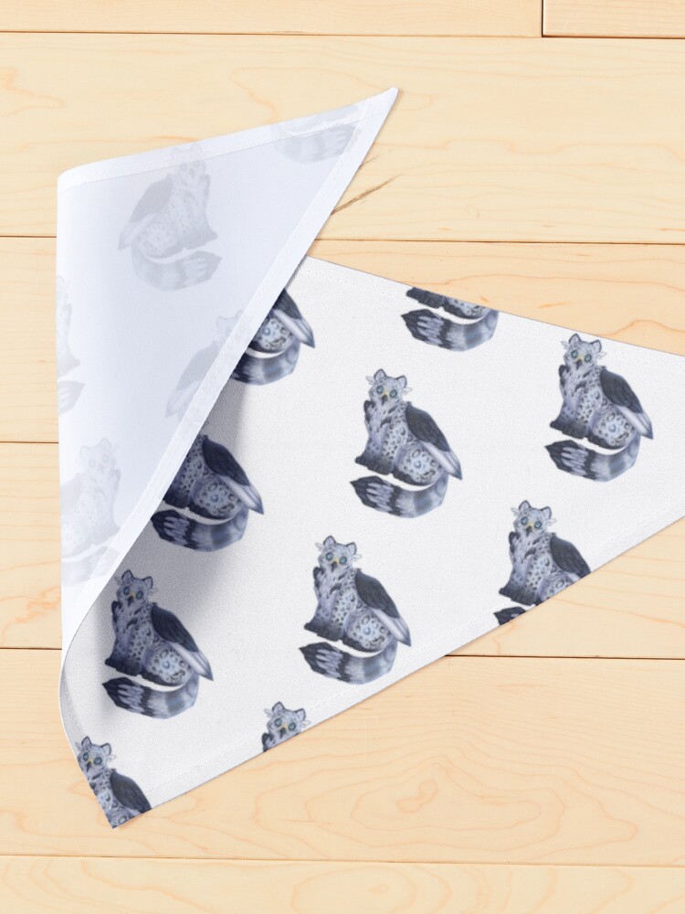 Alternate view of Mystical Hawk Leopard Pet Bandana