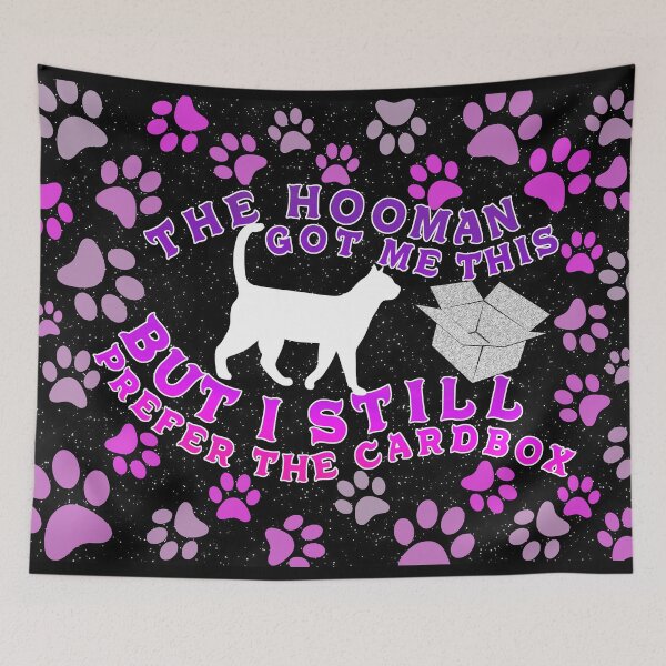 Item preview, hooman got me this but i prefer the cardbox purple designed and sold by Chaos-Touch.