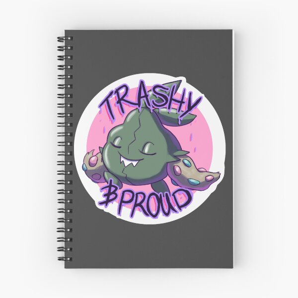 Item preview, Trashy and Proud designed and sold by Burning Bee Illustration.