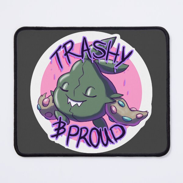 Item preview, Trashy and Proud designed and sold by Burning Bee Illustration.