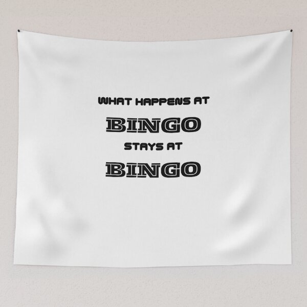 Item preview,  What Happens At Bingo Stays At Bingo designed and sold by yassminishop.