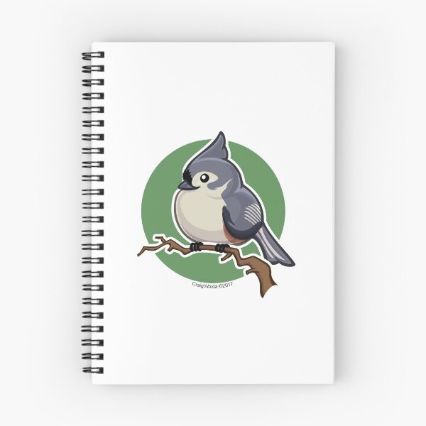 Item preview, Tit Mouse Bird over Green Background designed and sold by CraigWoida.