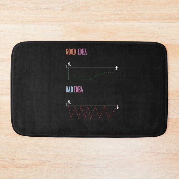 Item preview, Good Idea Bad Idea - Scuba Essential T-Shirt designed and sold by ManuelaSchaller.
