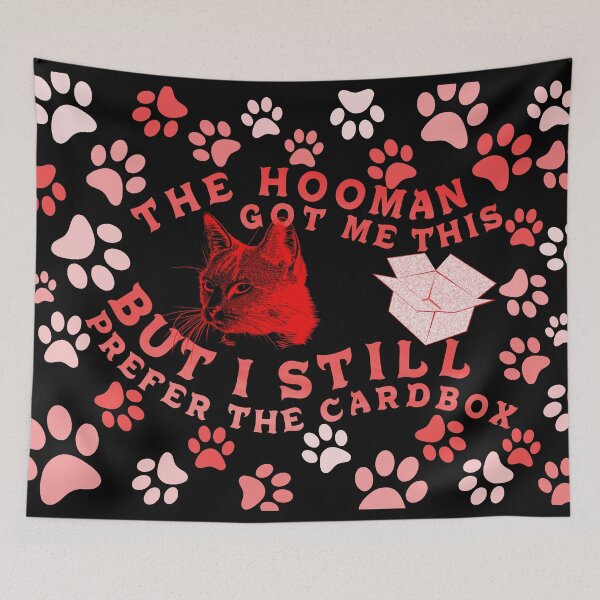 Item preview, hooman got me this but i prefer the cardbox red designed and sold by Chaos-Touch.