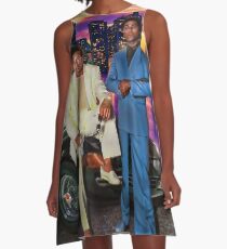 Miami Vice A-Linien Kleid