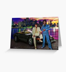 Miami Vice Grußkarte