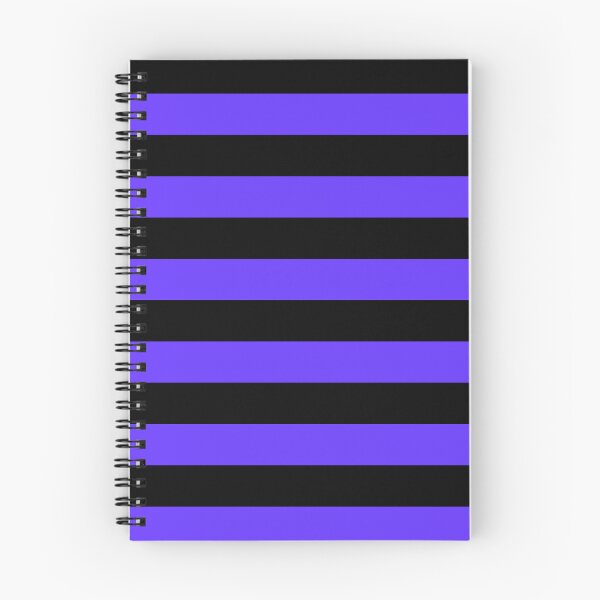 Item preview, Basic Chunky Stripes - Black & Violet designed and sold by TheFrostedDonut.