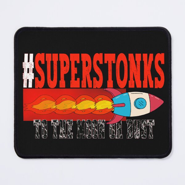 Item preview, Superstonks - rocket ship to the moon designed and sold by BearMrktGenius.