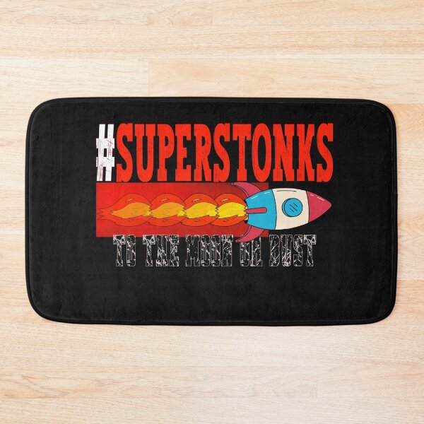 Item preview,  Superstonks - rocket ship to the moon designed and sold by BearMrktGenius.