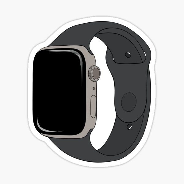 "apple watch" Sticker for Sale by Starstacks Redbubble