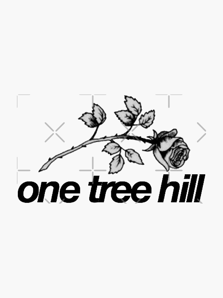 "one tree hill" Sticker for Sale by heatherkrenek Redbubble