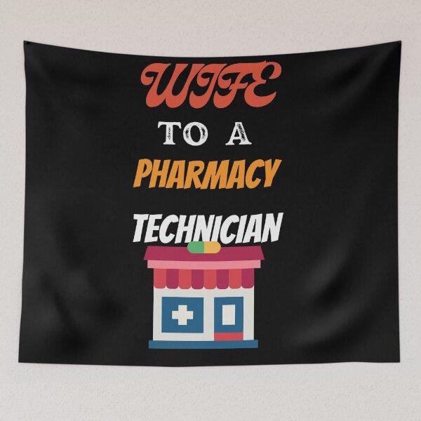 Item preview, Wife To A Pharmacy Technician designed and sold by SolSel ⭐⭐⭐⭐⭐.