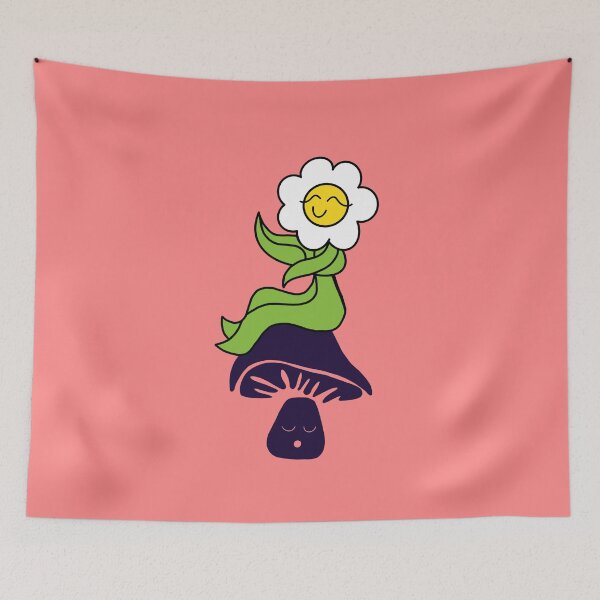 Item preview, Flower & Mushroom designed and sold by PoppyCanyon.