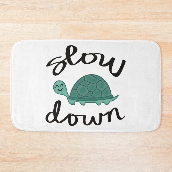 Item preview, Slow Down Turtle designed and sold by strongpurpose.