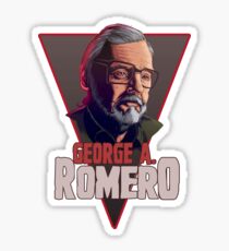 George Romero Sticker