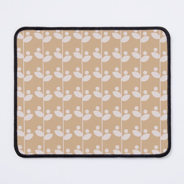 Item preview, Cute Minimalist Retro Leaves Pattern, Mid Century Modern Leaves Peach Yellow designed and sold by scorpiolane.
