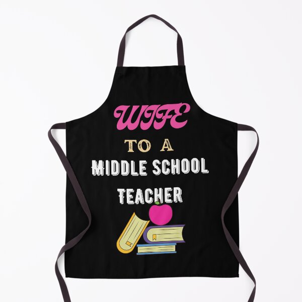 Item preview, Wife To A Middle School Teacher designed and sold by SolSel ⭐⭐⭐⭐⭐.