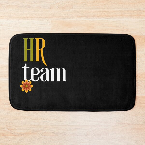 Item preview, HR Team (Retro color flower design) designed and sold by Oreo2020 Creations.