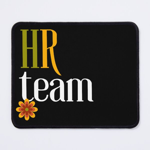 Item preview, HR Team (Retro color flower design) designed and sold by Oreo2020 Creations.