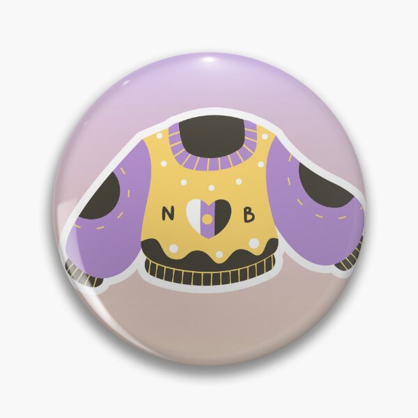 Item preview, non binary pride merch lgbtq queer art prints stickers cute designed and sold by MaMoAn.