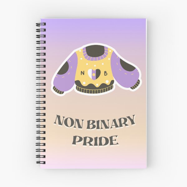 Item preview, non binary pride merch lgbtq queer art prints stickers cute designed and sold by MaMoAn.