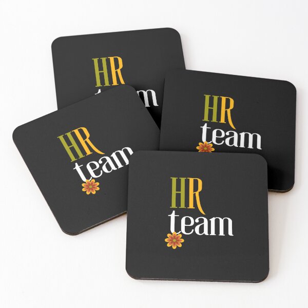 Item preview, HR Team (Retro color flower design) designed and sold by Oreo2020 Creations.