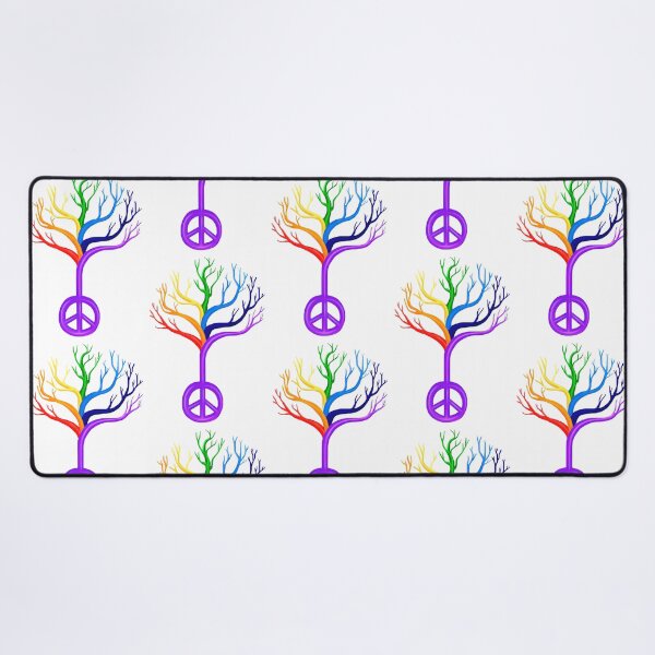 Item preview, Rainbow Peace Sign Tree designed and sold by Deborah Camp.