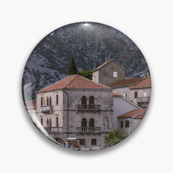 Item preview, Perast historic old town along the waterfront in Montenegro designed and sold by WorldScenery.