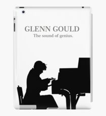 Glenn Gould, the pianist, piano iPad Case/Skin