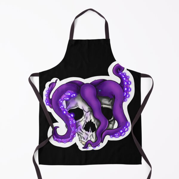 Item preview, Octopus and skull designed and sold by GlacialGothique.