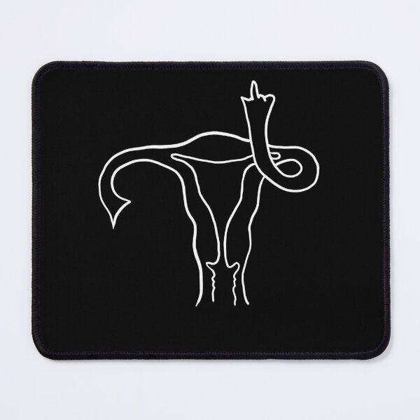 Item preview, Pro Choice Uterus Middle Finger - Women's Rights designed and sold by Indivisible.