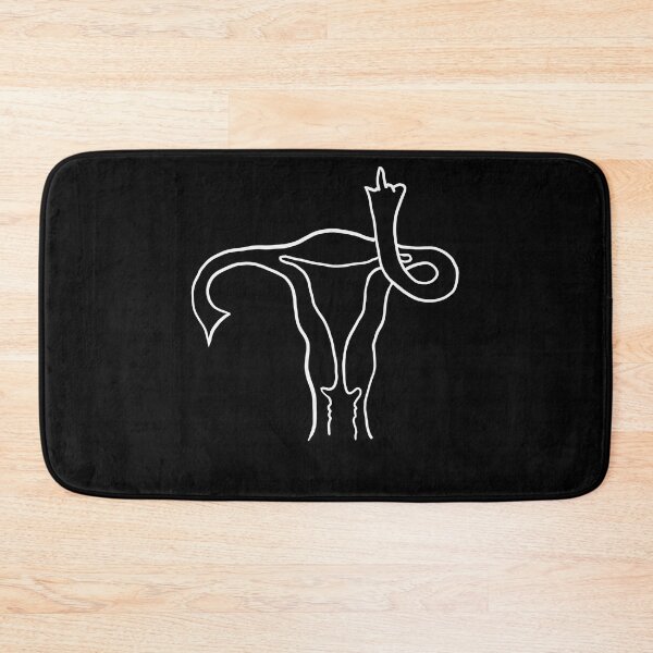 Item preview, Pro Choice Uterus Middle Finger - Women's Rights designed and sold by Indivisible.