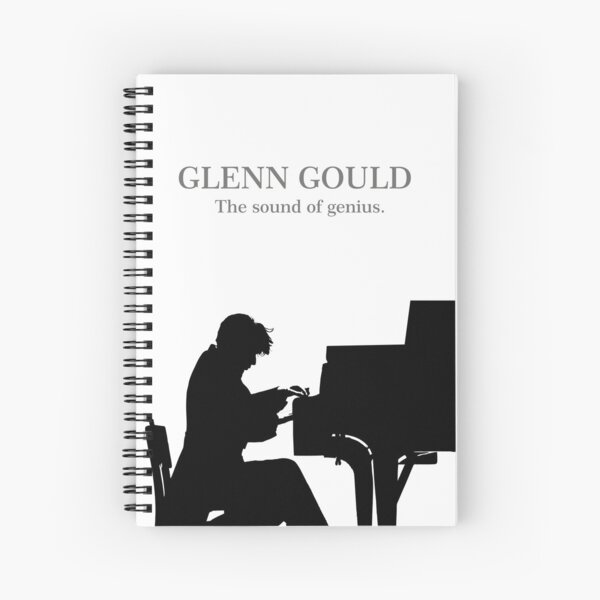 Glenn Gould, the pianist, piano Spiral Notebook
