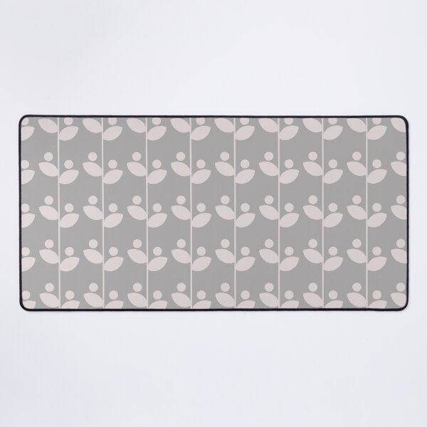 Item preview, Cute Minimalist Retro Leaves Pattern, Mid Century Modern Leaves Gray Taupe designed and sold by scorpiolane.