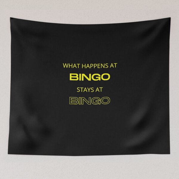 Item preview,    What Happens At Bingo Stays At Bingo designed and sold by yassminishop.
