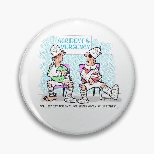 Item preview, My cat doesn't like being given pills either designed and sold by jimbairn.