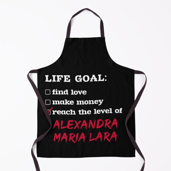 Item preview, Alexandra Maria Lara - Life goal designed and sold by 2Girls1Shirt.
