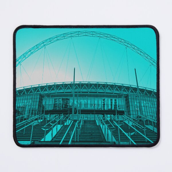 Item preview, Wembley Stadium in Wembley London in blue designed and sold by Ann Biddlecombe.